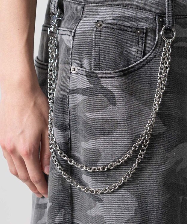 WEGO Mシンプルウォレットチェーン 柄6