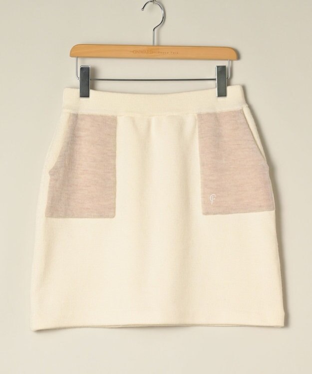 ONWARD Reuse Park 【23区 GOLF】スカート秋冬 オフホワイト