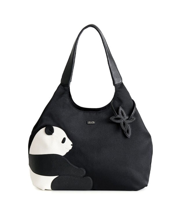 IBIZA アニマーダ　ナイロン　セミショルダーバッグ 黒