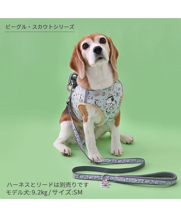 PET PARADISE スヌーピー メッシュベスト ハーネス 《ビーグルスカウト》 Ｍ 中型犬 ビーグルスカウト