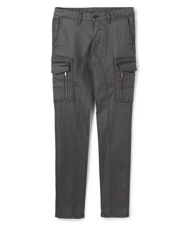 JOSEPH HOMME 【定番】ハイパワーソフトストレッチ デザインパンツ/ STICK DESIGN グレー系