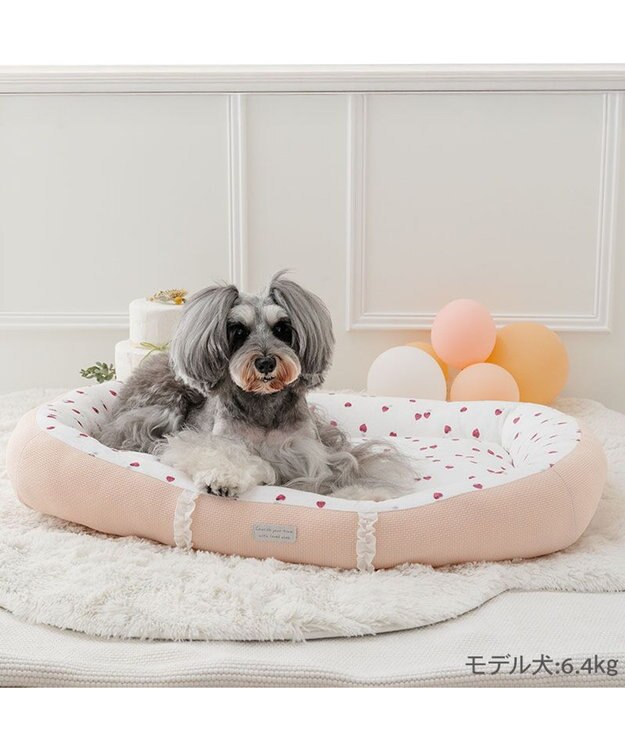 PET PARADISE ペットパラダイス いちご フリルカドラー  Ｌ 57×45cm ピンク