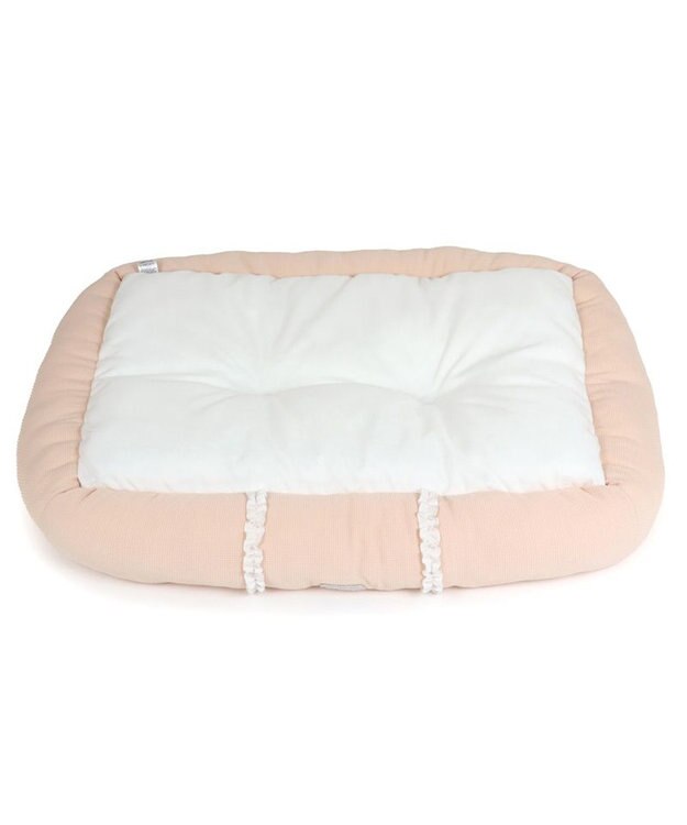 PET PARADISE ペットパラダイス いちご フリルカドラー  Ｌ 57×45cm ピンク