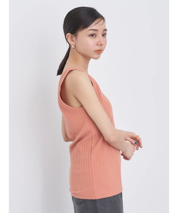 earth music&ecology ２ＷＡＹネックタンクトップ Pink Orange