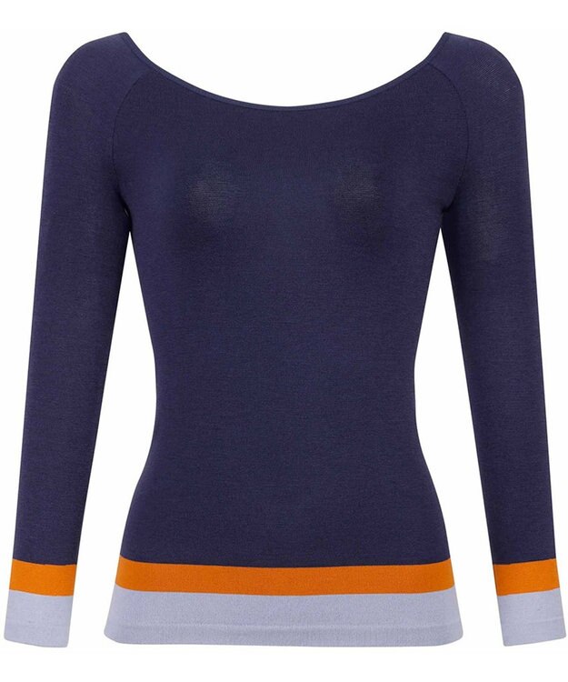 WACOAL あったかインナー よく伸びる生地 袖丈調節可能(7分袖~9分袖) 保温性(身生地) 9分袖 長袖 【360°ラクストレッチ】 レディース CLD371 /ワコール コン