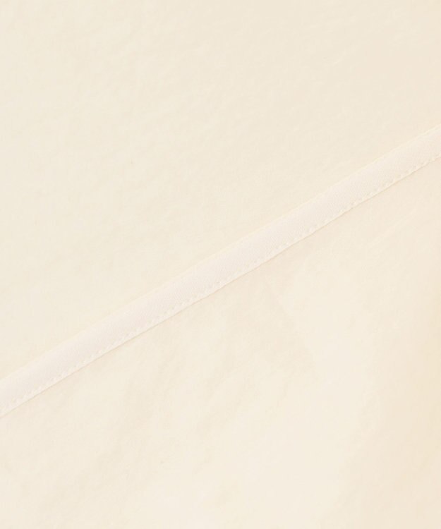 uncrave 【手洗い可】シアー ブラウス（uncrave WHITE） エクリュ