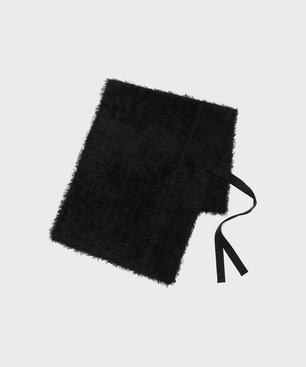 GRACE CONTINENTAL フェザーチュールストール ブラック