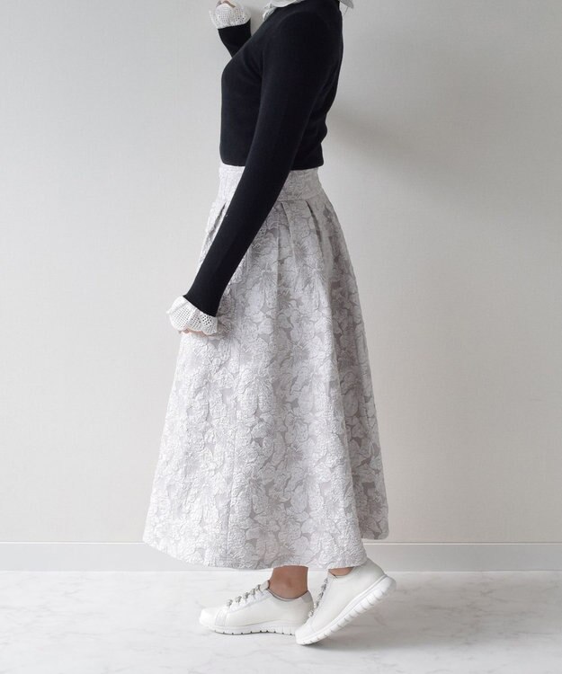 Bridget Birkin 【Bridget Birkin】ラメストーンスニーカー ホワイト