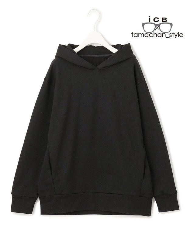 ICB 【ICB×tamachan_style コラボ 】パーカー ブラック系