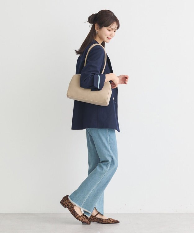 earth music&ecology テーラードジャケット Navy