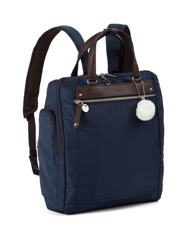ACE BAGS & LUGGAGE kanana project PJ3-e リュックサック 縦 A4 13.3インチPC収納 68821 カナナ ネイビー
