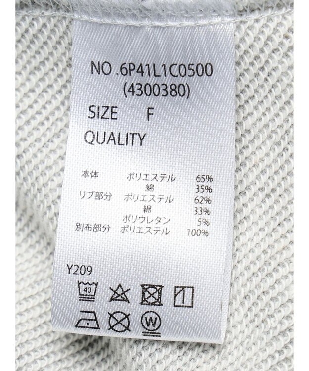 Green Parks ・ＳＵＧＡＲ　ＳＰＯＯＮ　タイガーｐｔラッフルスウェット Gray Mixture