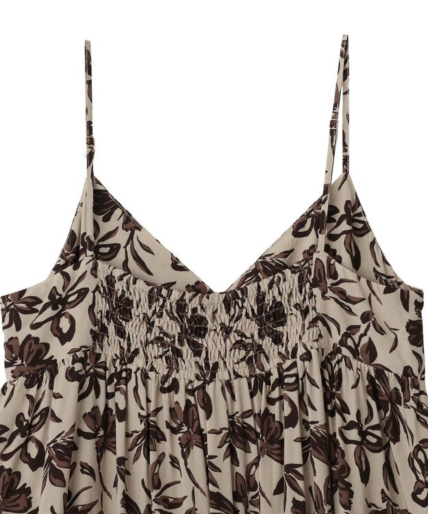 YECCA VECCA アートプリントキャミワンピース Multi