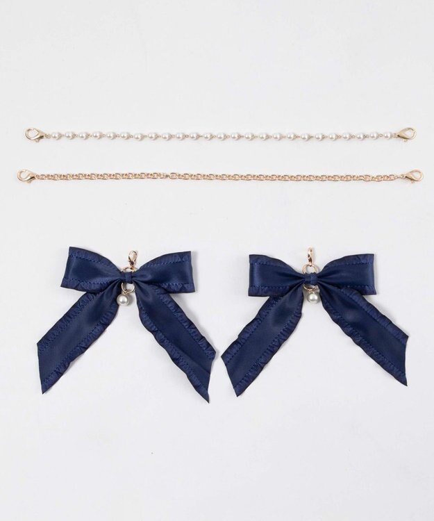 WEGO 【痛バ＆推し活グッズ】きらめきDIYパールチャームセットL ネイビー