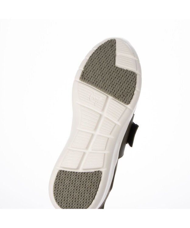 ing <ing>【レイン対応】ストレッチハンズフリースニーカー カーキ