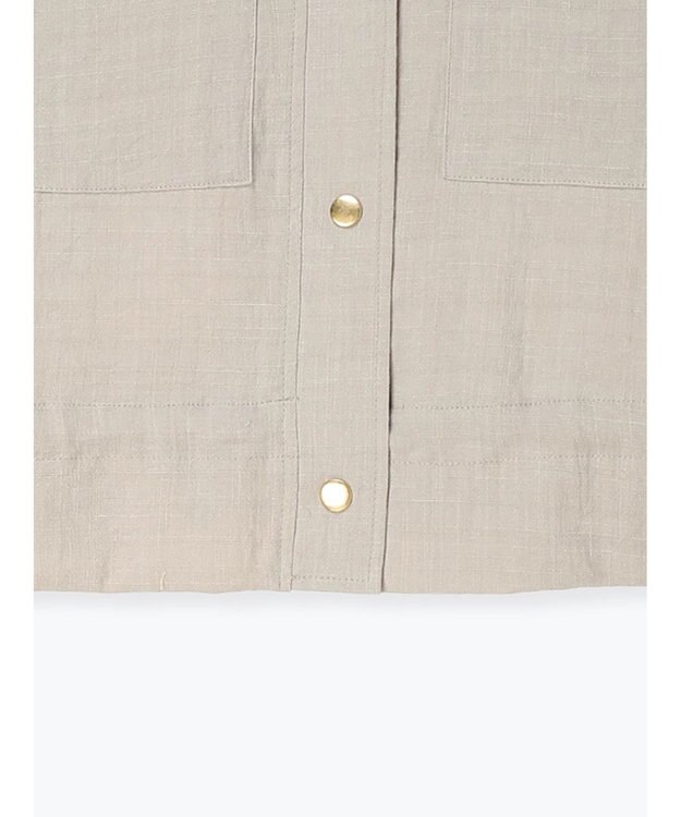 Te chichi リネンライクWポケットジャケット ベージュ