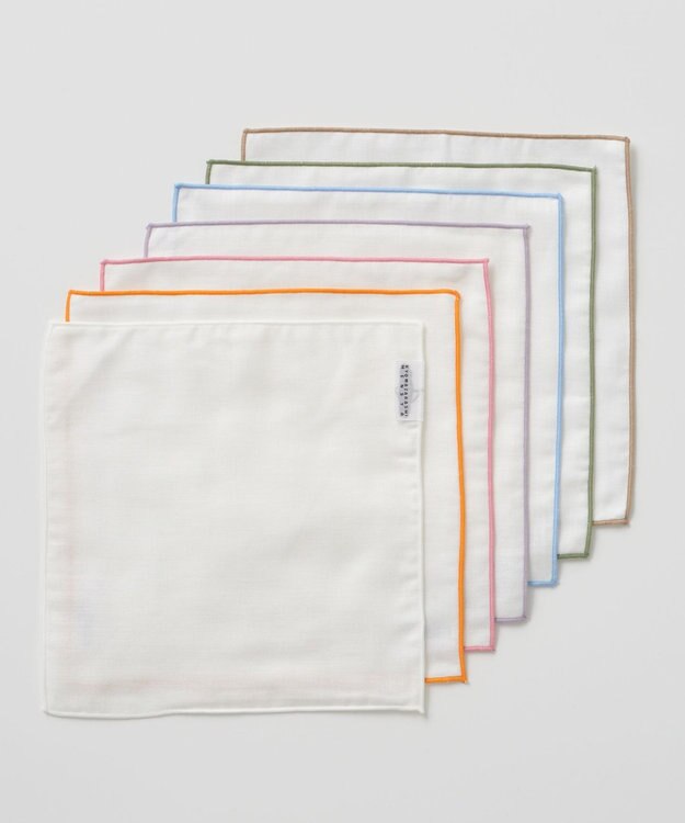 京和晒綿紗 タオル5点セット 白