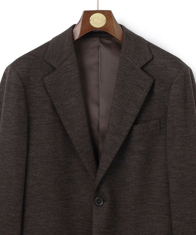 J.PRESS MEN 【KING SIZE】【セットアップ対応】SOFAニット ハイグレードジャージ ジャケット ダークブラウン系8