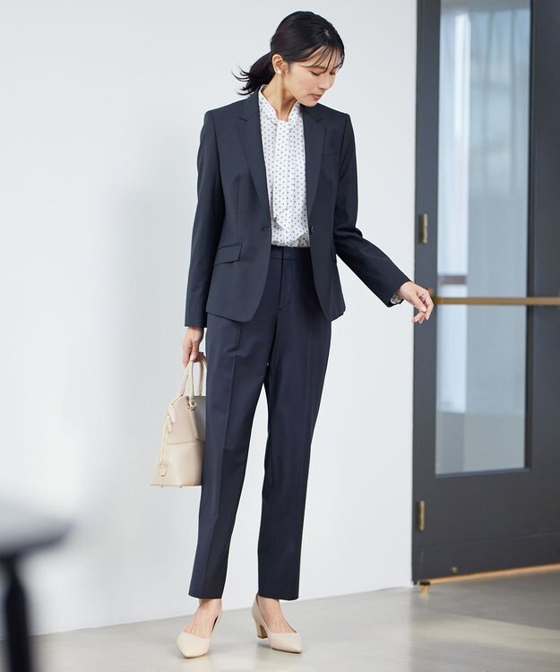 23区 S 【セットアップ対応】ファインネスウール ジャケット ブラック系