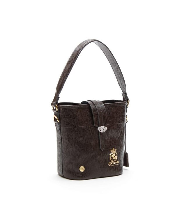 A.D.M.J. 【牛革】バケットトート18cm(Dカン＋) GRIGIO