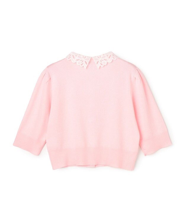 TOCCA 【鈴木ゆうかさん・chayさん着用】MOONLIT MUSE SHORTSLEEVE カーディガン ピンク系