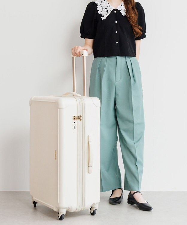 ACE BAGS & LUGGAGE Jewelna Rose フォギージュエルトローリー 85～100L 05903 ジュエルナローズ オフホワイト