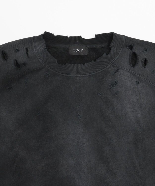 WEGO ショートダメージプルオーバー ブラックその他