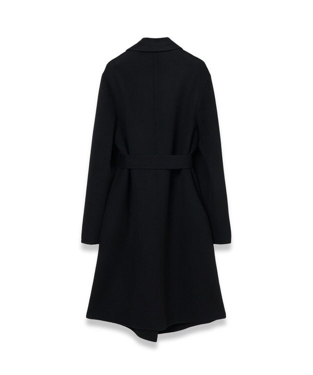 JOSEPH 【FOUNDATIONS】ダブルフェイスカシミヤ　ラップコート Black