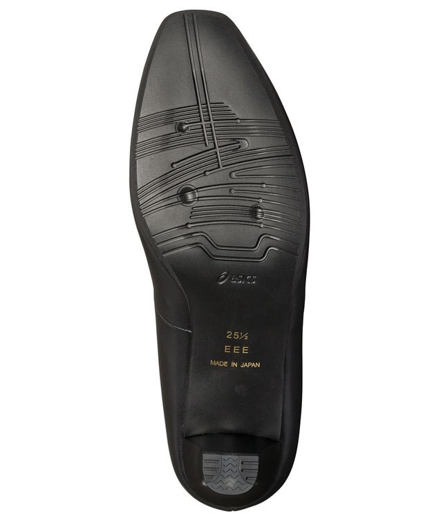 ASICS WALKING ペダラウォーキングシューズ 3E ヒール高5.0cm ブラック系