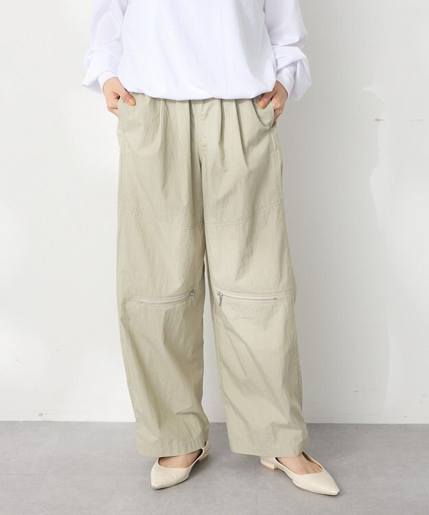 CRAFT STANDARD BOUTIQUE パラシュートカーゴパンツ Beige