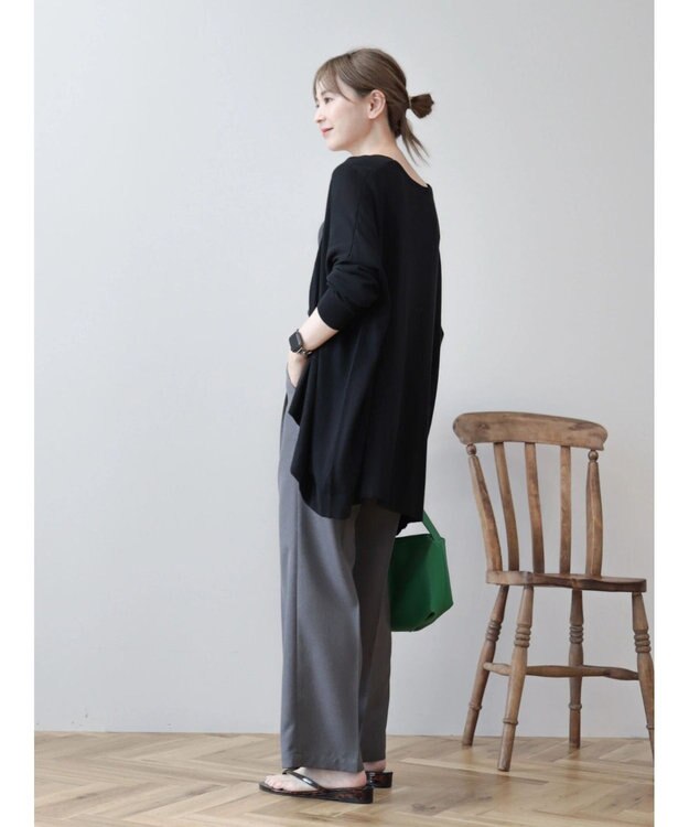 AMERICAN HOLIC ＵＶカットニュアンスニットカーディガン Black