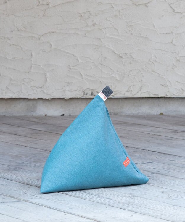 ビーズクッション tetra tetra NATURA（ナチュラ） ビーズクッション テトラ【ミニサイズ】 レイクブルー