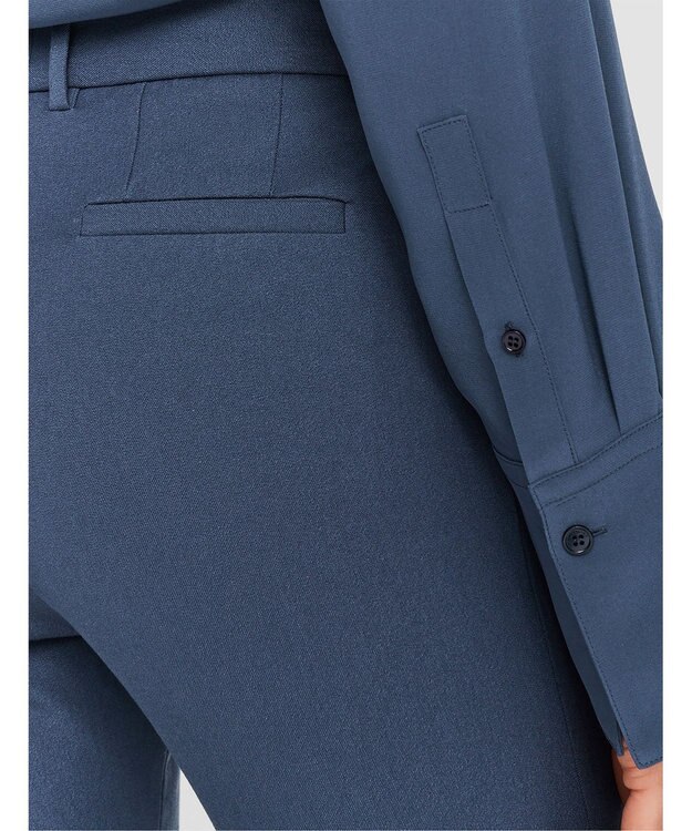 JOSEPH ギャバジンストレッチ　スリムストレートトラウザーズ Harbour