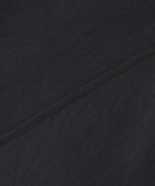 uncrave 【手洗い可】シアー ブラウス（uncrave WHITE） ブラック