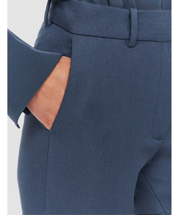 JOSEPH ギャバジンストレッチ　スリムストレートトラウザーズ Harbour