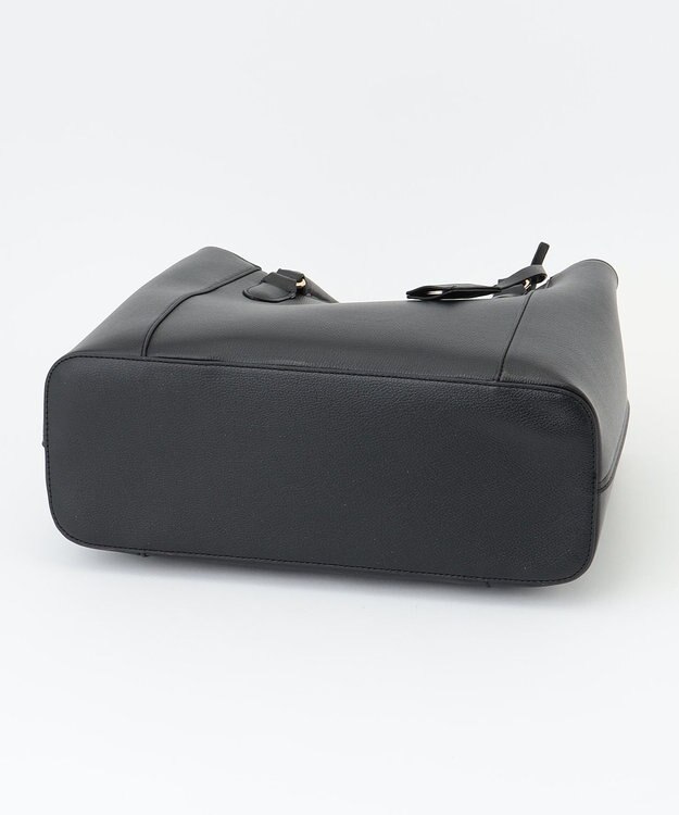 ANY 【A4サイズ収納可】スクエアライントートバッグ ブラック