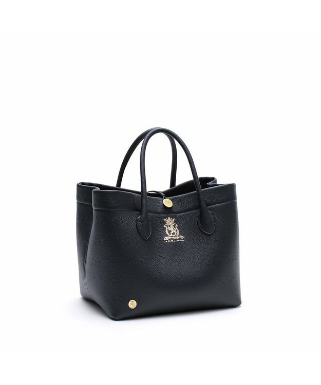 A.D.M.J. 【牛革】モーツァルト/スパニッシュレザーバイカラー金ボタントートM マリノ