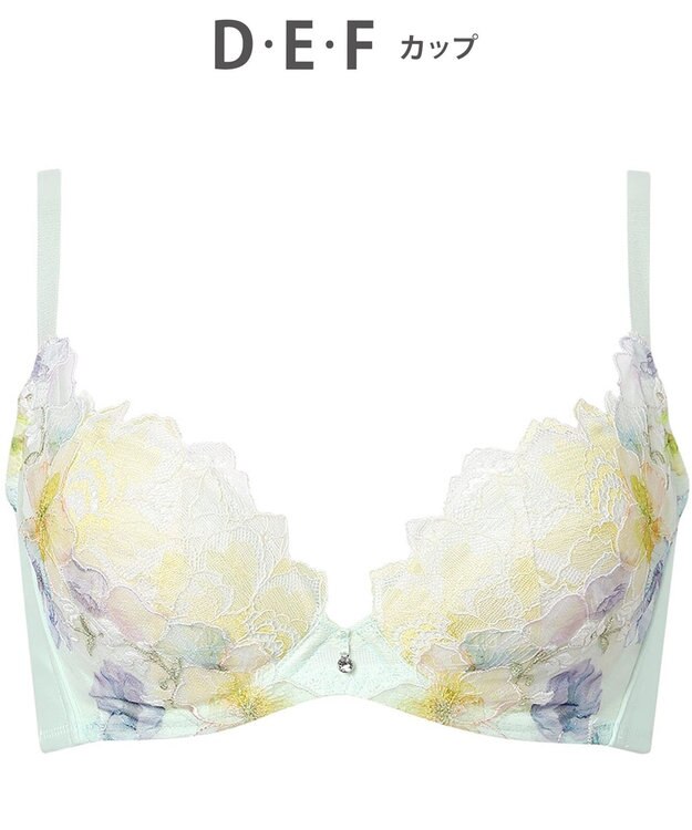 WACOAL ブラジャー 【ハグするブラ】 体温を感知してカラダになじむ 谷間メイク 脇高設計 レディース BXB478 /ワコール メロン