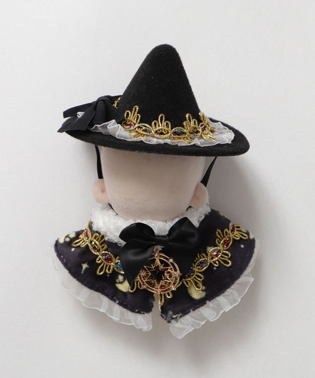 WEGO 【痛バ＆推し活】ぬい魔法使いセット10cm ブラック