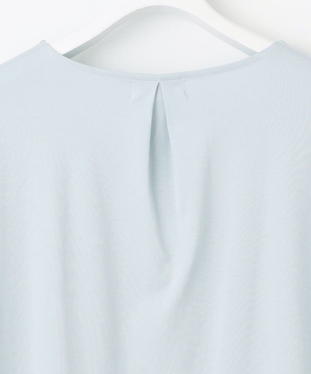 J.PRESS LADIES L 【WEB限定カラーあり・洗える】コットンスムース ドルマンスリーブ ワンピース 【WEB限定カラー】アクアグリーン系