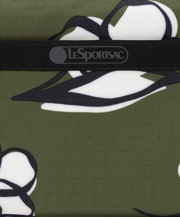 LeSportsac TECH WALLET WRISTLET/オリーブフローラルシルエット オリーブフローラルシルエット