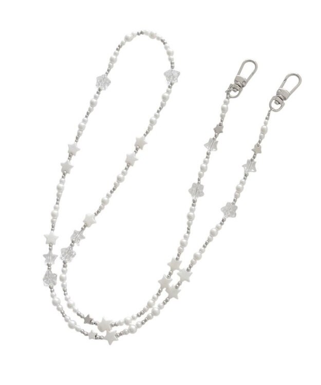 WEGO ビーズモチーフスマホストラップ 柄1