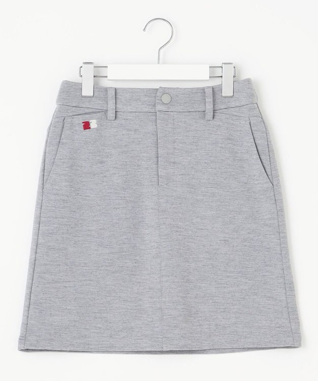 23区GOLF 【WOMEN】【ストレッチ】ポンチ スカート ライトグレー系