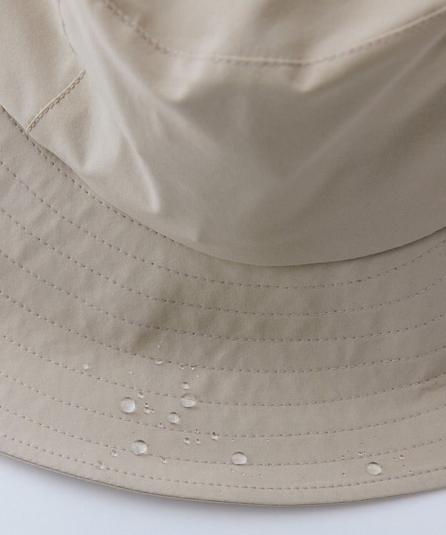 UNFILO FINE MOVE アシンメトリー ハット ベージュ