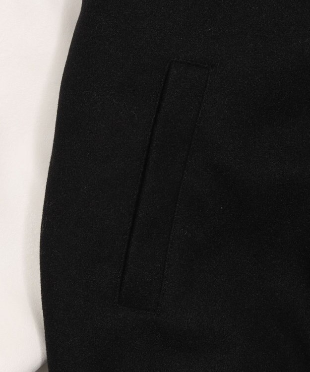 WEGO 2WAYフード付きビッグスタジャン ブラック