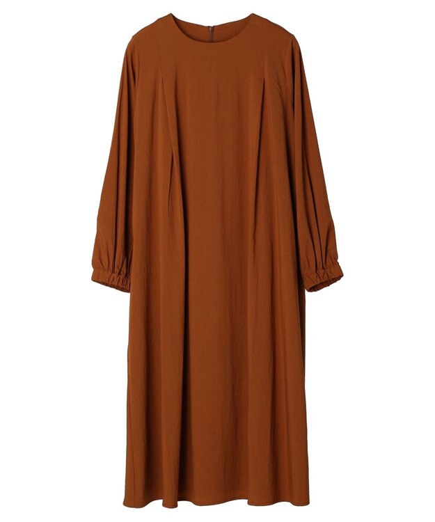CRAFT STANDARD BOUTIQUE レーヨンデシンドレッシーワンピース Orange