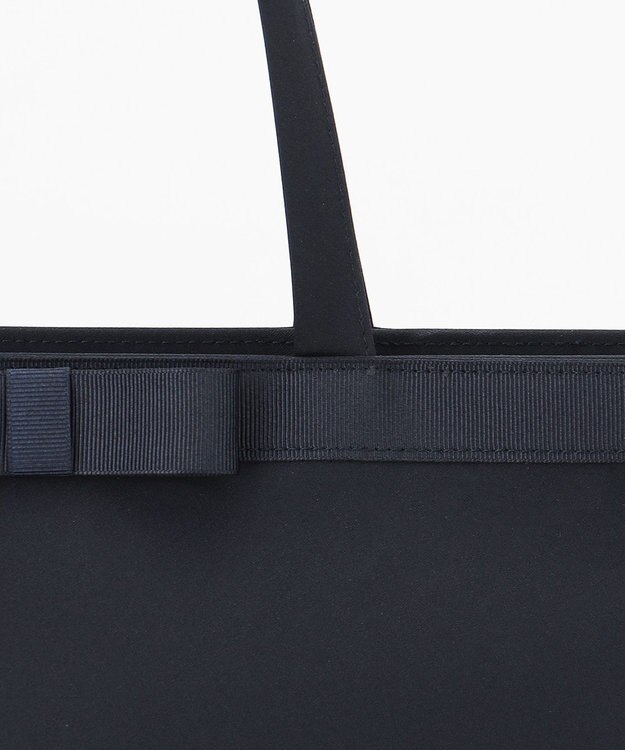 組曲 NOIR 【A4サイズ収納可】トートバッグ横長大 ネイビー系