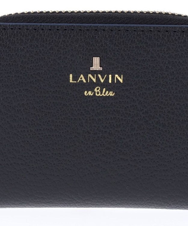 LANVIN en Bleu リム カードケース ブラック