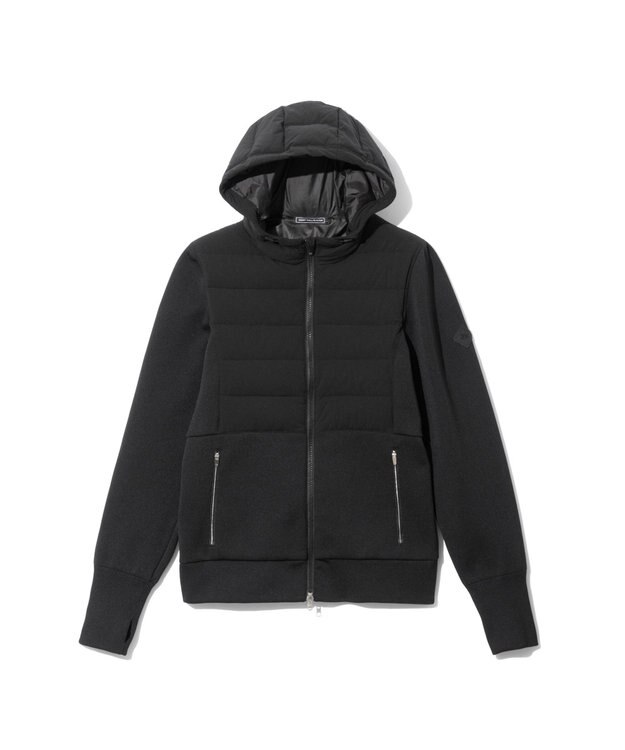 ZERO HALLIBURTON ハイブリット中綿ブルゾン ZHG-W4A 4a 82875 ゴルフウェア ブラック