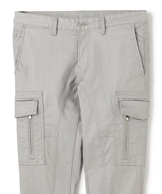 JOSEPH HOMME 【定番】ハイパワーソフトストレッチ デザインパンツ/ STICK DESIGN ライトグレー系